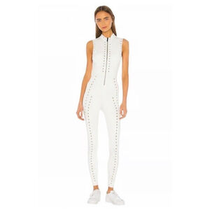 Revolve Gigi C Sarah Jumpsuit Size XS white $175 Retail